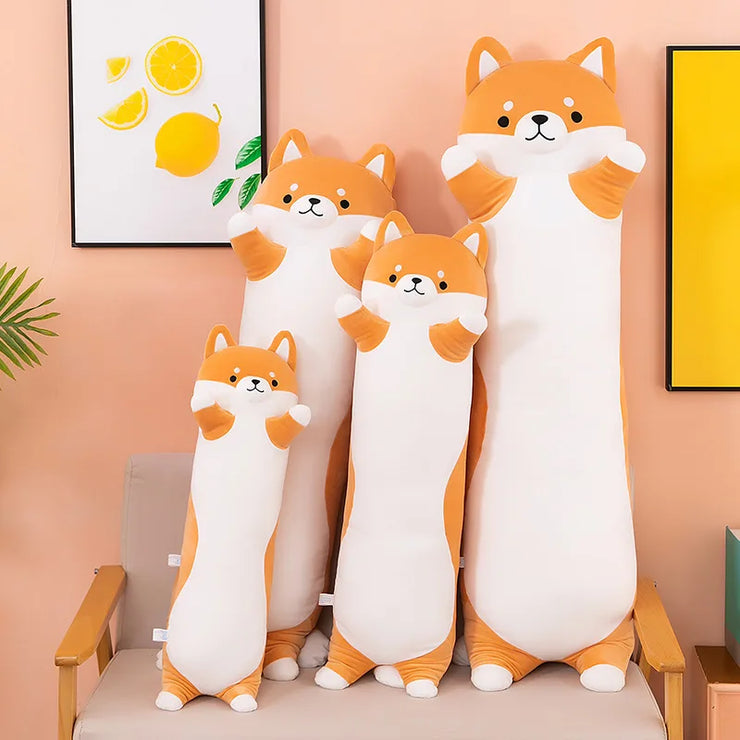 Cute Soft Long Cat Pillow Plush Toy for All Ages