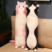 Cute Soft Long Cat Pillow Plush Toy for All Ages