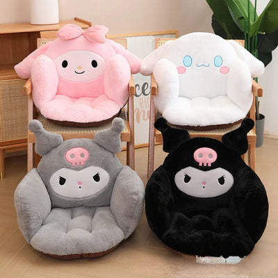 "Adorable Sanrio-Themed Cinnamon Roll & Kulomi Plushies