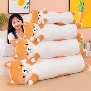 Cute Soft Long Cat Pillow Plush Toy for All Ages