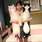 Cute Soft Long Cat Pillow Plush Toy for All Ages